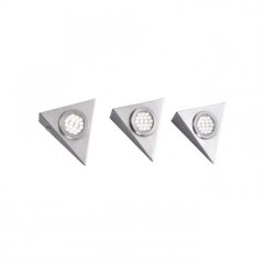 Zestaw x3szt. opraw oświetlenia podszafkowego LED HELENA 1119-55-3 Paul Neuhaus